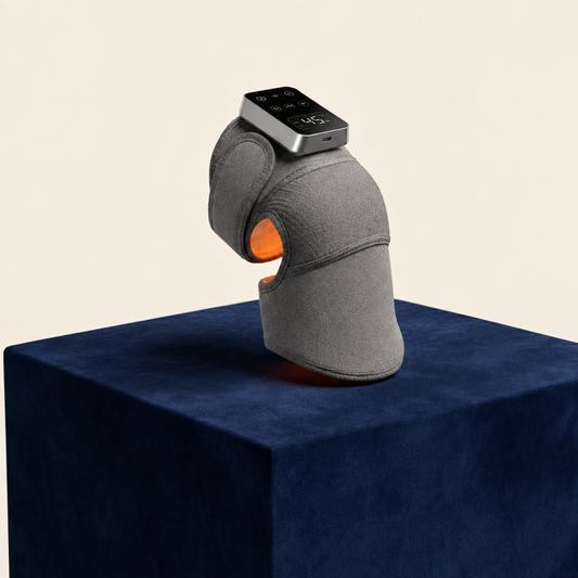 The ReliefPro Vibrating & Heating Knee Brace
